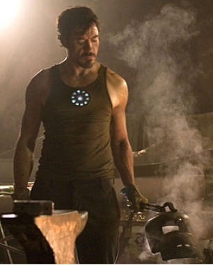 Robert Downey as Tony Stark (aka Iron Man)