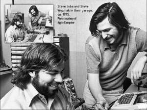 Jobs and Wozniak in 1975